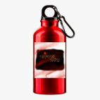 Металлическая бутылка 400 мл UV-DTF