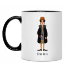 Кружка двухцветная