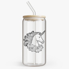 Банка с бамбуковой крышкой