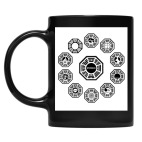 Кружка цветная UV-DTF