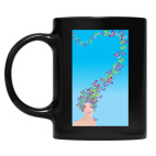 Кружка цветная UV-DTF