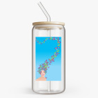 Банка с бамбуковой крышкой