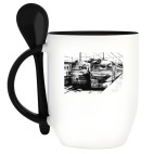 Кружка с ложкой