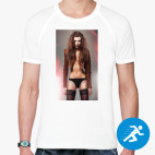 Мужская спортивная футболка