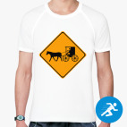 Мужская спортивная футболка