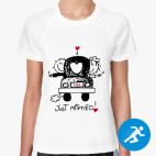 Женская спортивная футболка