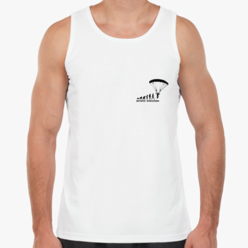 Майка с принтом Skydive Evolution