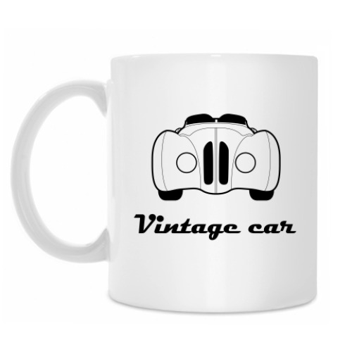 Кружка с принтом Vintage car