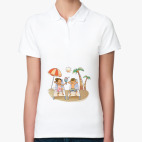 Женская рубашка поло