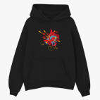 Толстовка худи оверсайз