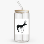 Банка с бамбуковой крышкой