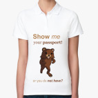 Женская рубашка поло