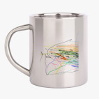 Кружка металлическая