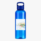 Прозрачная спортивная бутылка