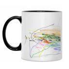 Кружка двухцветная