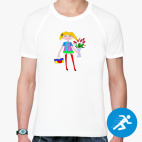 Мужская спортивная футболка