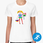 Женская спортивная футболка