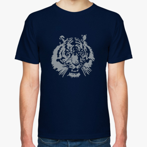 Футболка с принтом Тигр