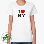 Женская футболка органик