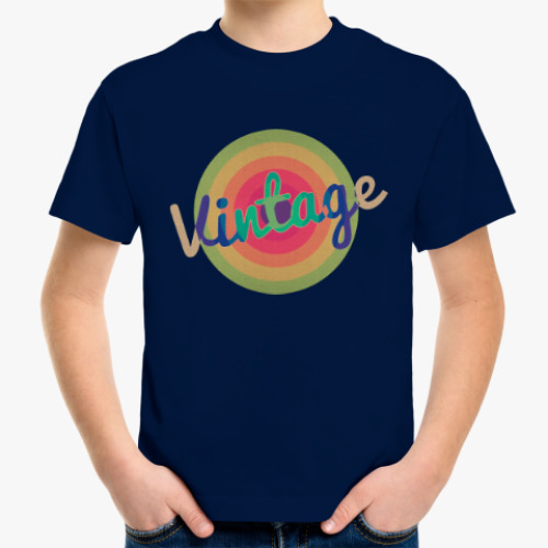 Детская футболка Vintage / Винтаж