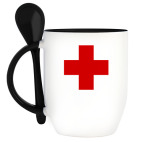 Кружка с ложкой