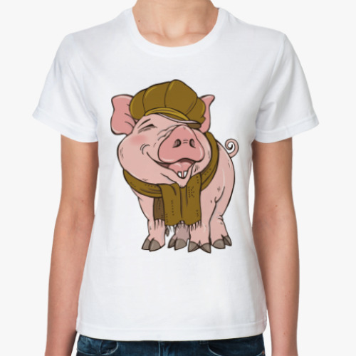 Классическая футболка год Свиньи