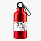 Металлическая бутылка 400 мл UV-DTF