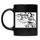 Кружка цветная UV-DTF