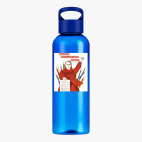 Прозрачная спортивная бутылка