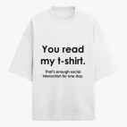 Футболка оверсайз