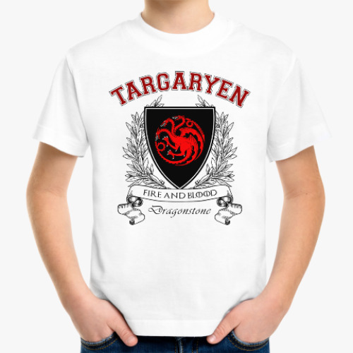 Детская футболка House Targaryen