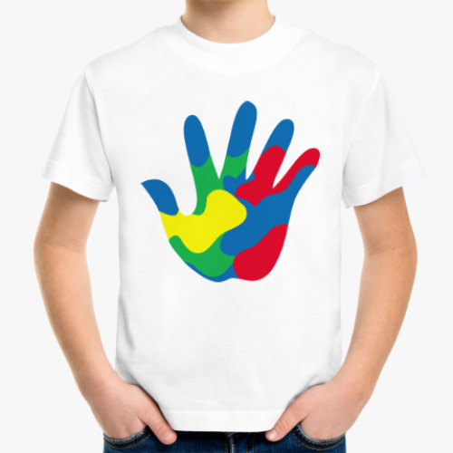 Детская футболка Отпечаток Руки