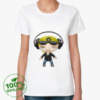 Женская футболка органик