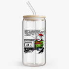 Банка с бамбуковой крышкой