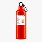 Металлическая бутылка 700 мл UV-DTF