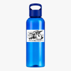 Прозрачная спортивная бутылка