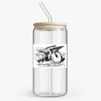 Банка с бамбуковой крышкой