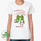 Женская футболка органик