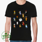 Мужская футболка органик