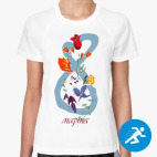 Женская спортивная футболка