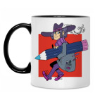 Кружка двухцветная