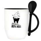 Кружка с ложкой