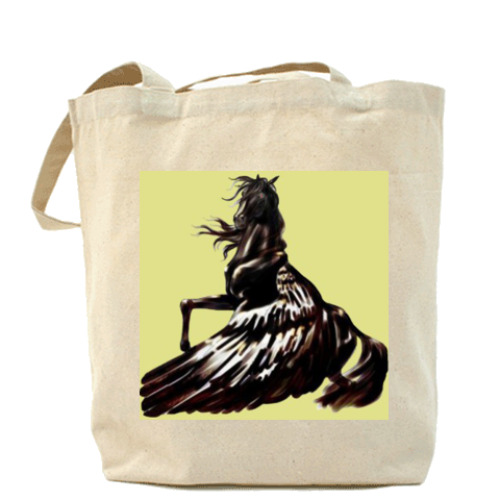 Сумка шоппер с принтом Холщовая сумка