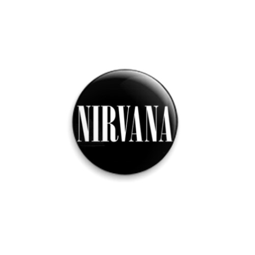 Значок 25мм  'Nirvana'