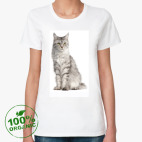 Женская футболка органик