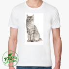 Мужская футболка органик