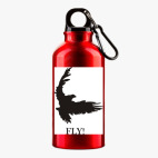 Металлическая бутылка 400 мл UV-DTF