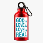 Металлическая бутылка 400 мл UV-DTF