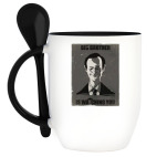 Кружка с ложкой