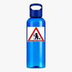 Прозрачная спортивная бутылка